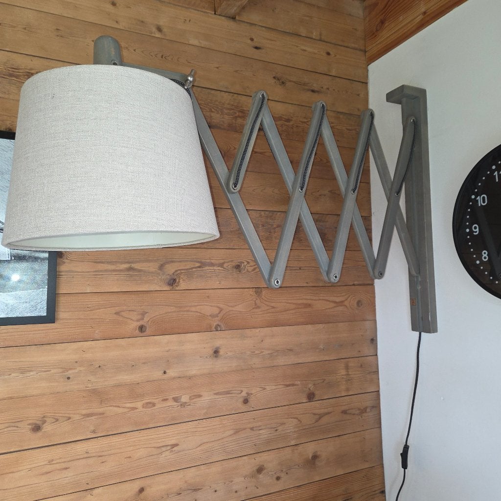 Riviera Maison lamp, Ophalen, Zo goed als nieuw, Hout, Minder dan 50 cm