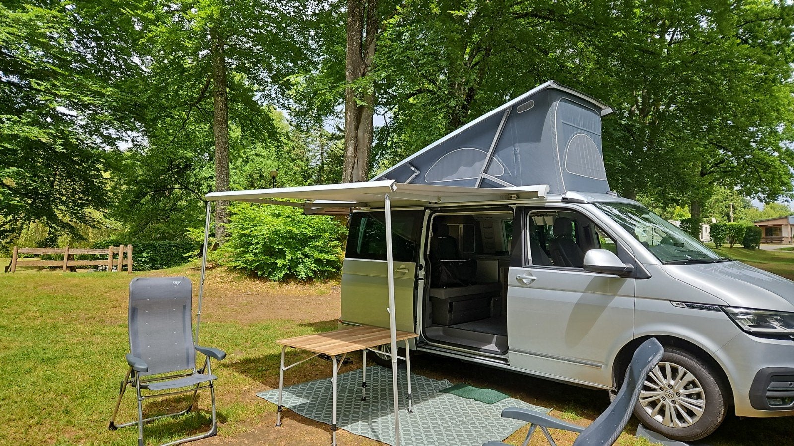 VW California T5/T6 luifel, bevestigingsbeugels en zijscherm, Ophalen, Gebruikt