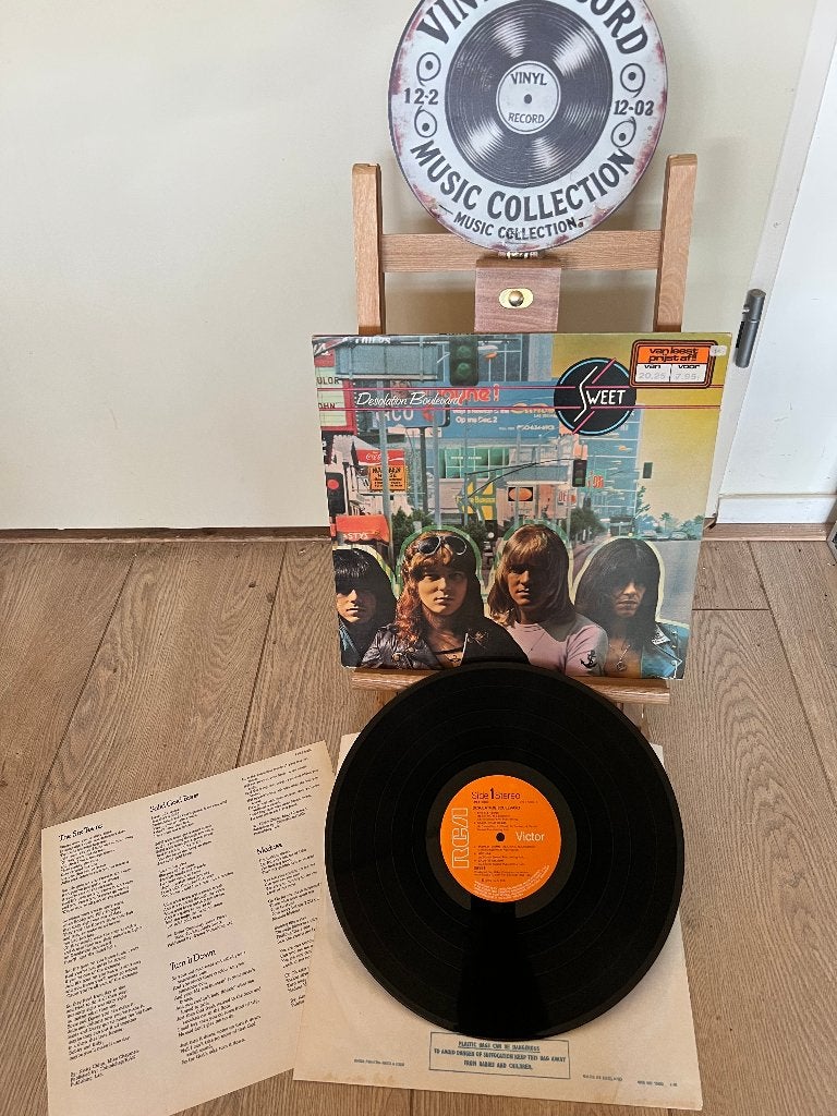 Lp: THE SWEET, Inclusief binnenhoes, Ophalen of Verzenden, Gebruikt, 12 inch