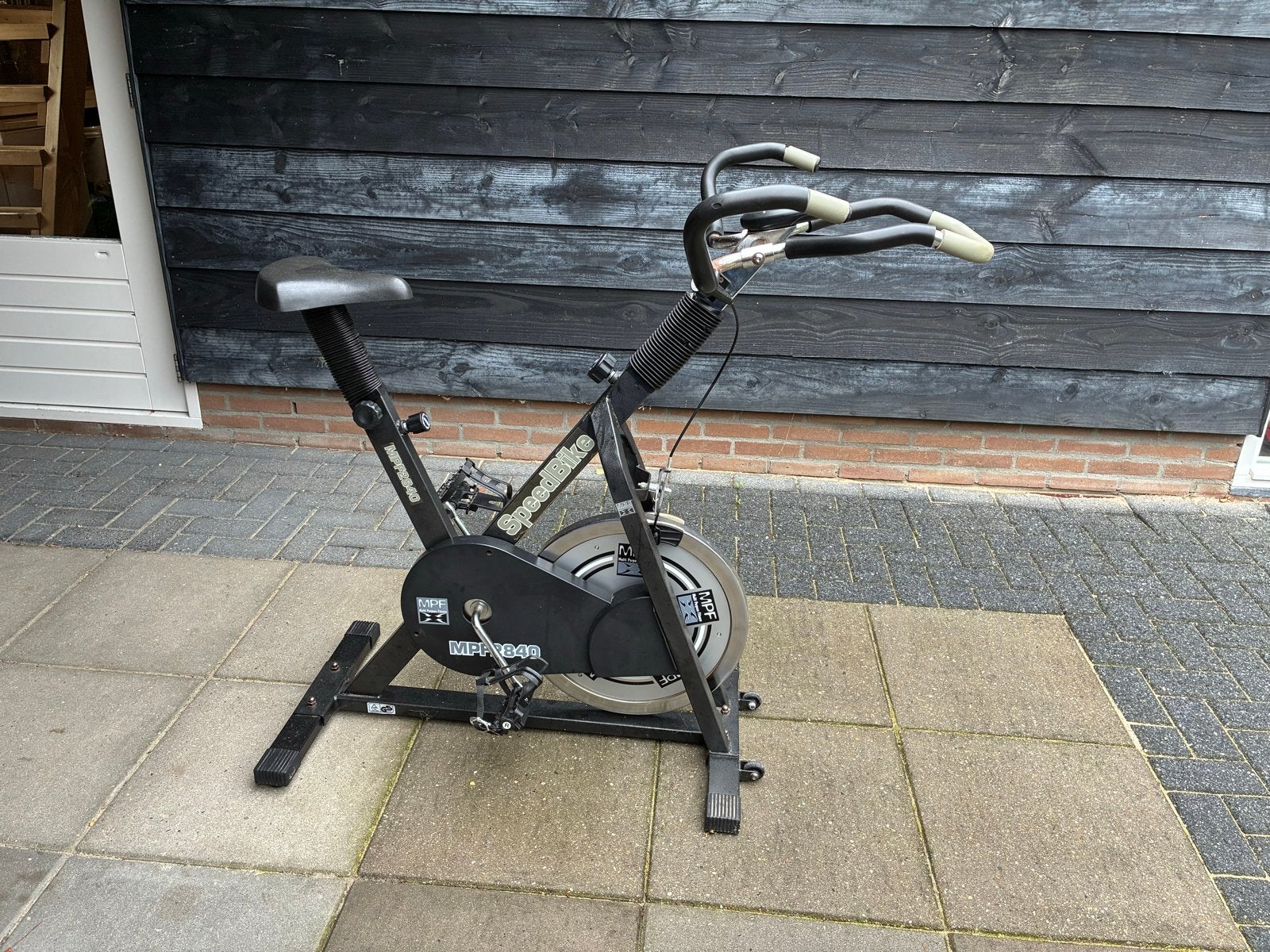 Hometrainer/Spinningfiets - MPF 840 Speedbike, Sport en Fitness, Gebruikt, Spinningfiets, Ophalen of Verzenden, Metaal