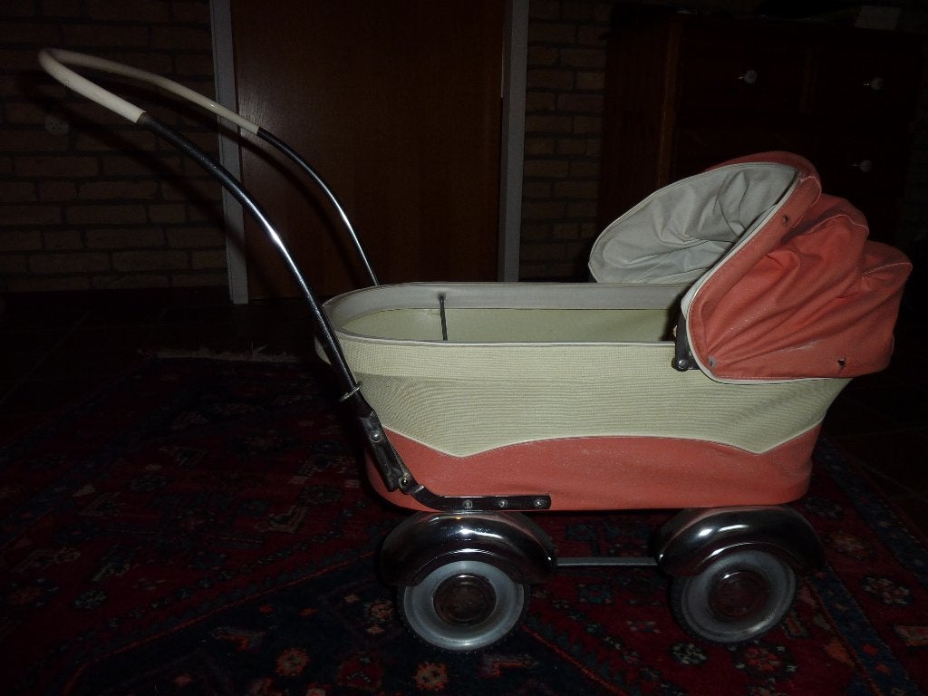 Poppenwagen 1950, Ophalen of Verzenden