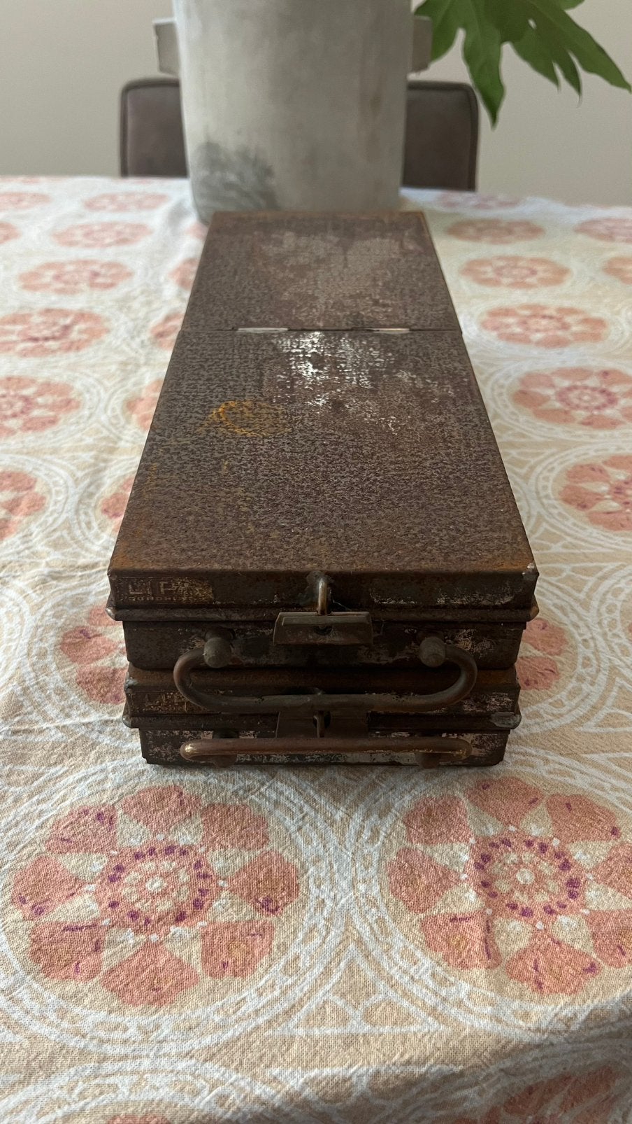 Lips bankkluis kluislade depositbox safe, Antiek en Kunst, Curiosa en Brocante, Ophalen of Verzenden