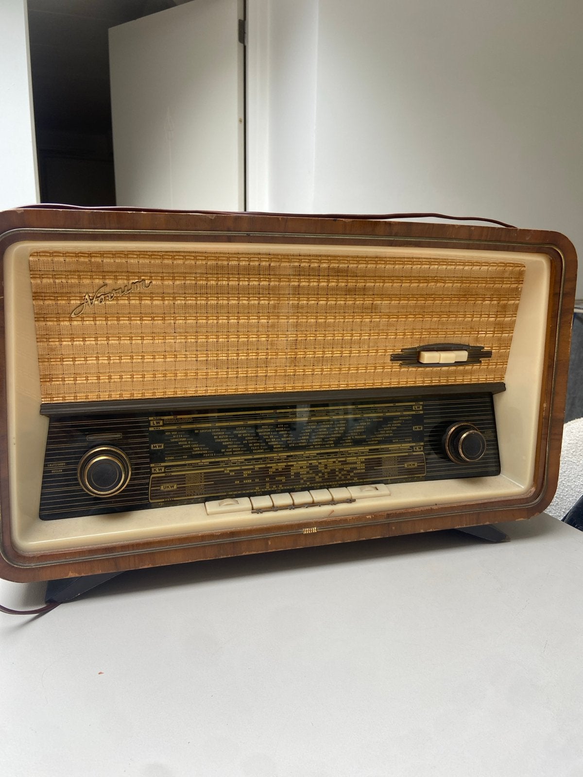 Vintage Körting Radio - Klassieke buizenradio, Ophalen, Gebruikt, Radio
