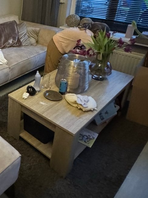 Salontafel, Ophalen, 100 tot 150 cm, 50 tot 100 cm, Zo goed als nieuw