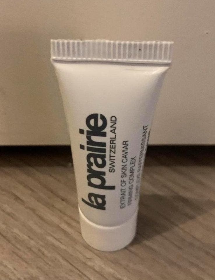 La prairie extrait of skin caviar firming complex 5 ml, Ophalen of Verzenden, Nieuw, Ogen, Verzorging