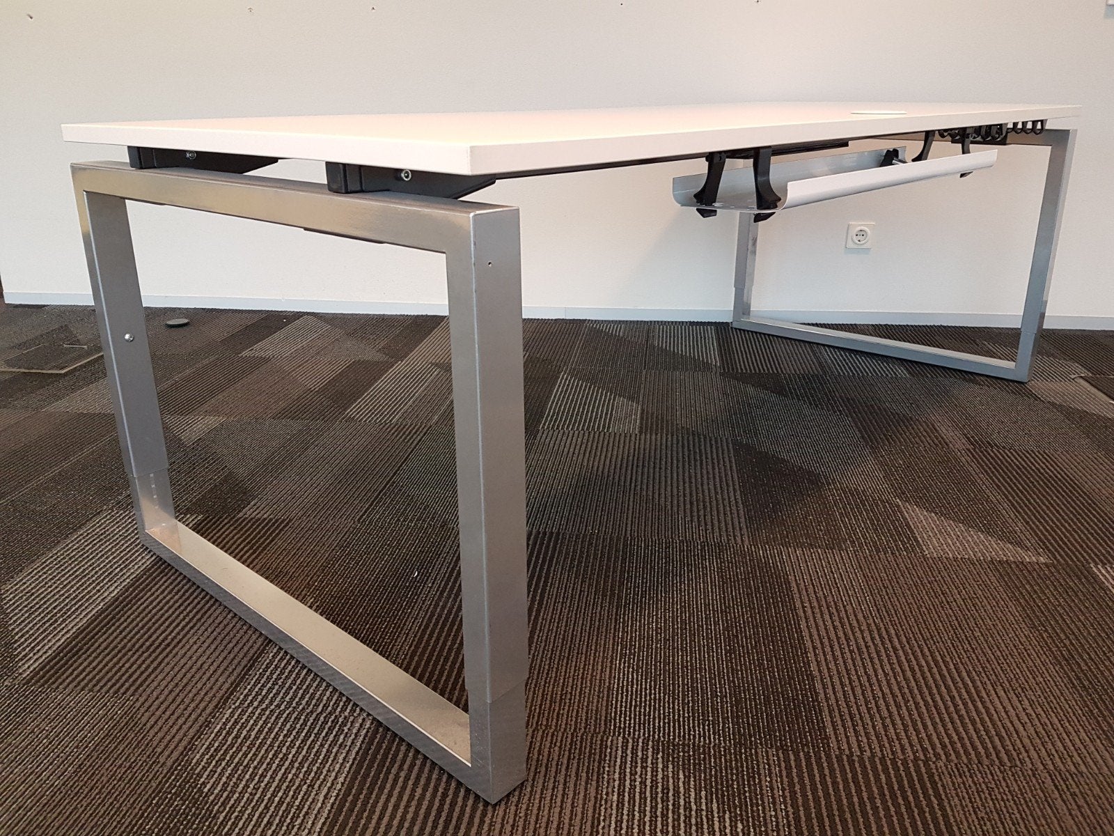 Bureau Twinform 160x80 in zeer goede staat, Ophalen, Overige typen, 160 cm, In hoogte verstelbaar