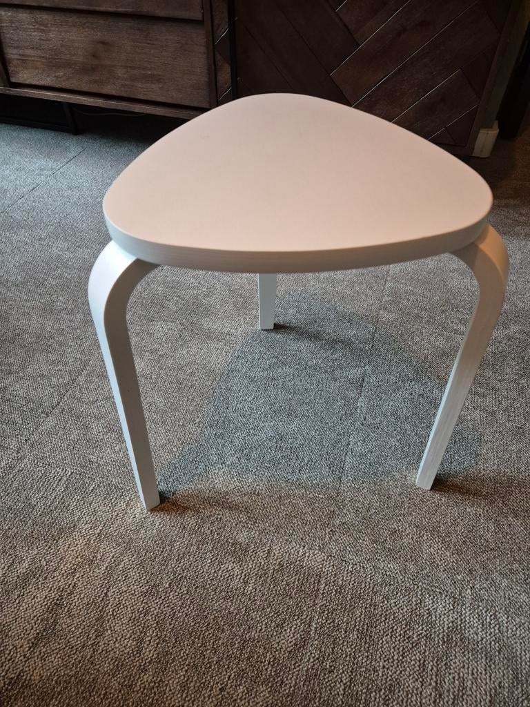 Kyrre stoel/kruk/bijzettafel., Huis en Inrichting, Tafels | Salontafels, Ophalen, 50 tot 100 cm, Rond, 50 tot 100 cm