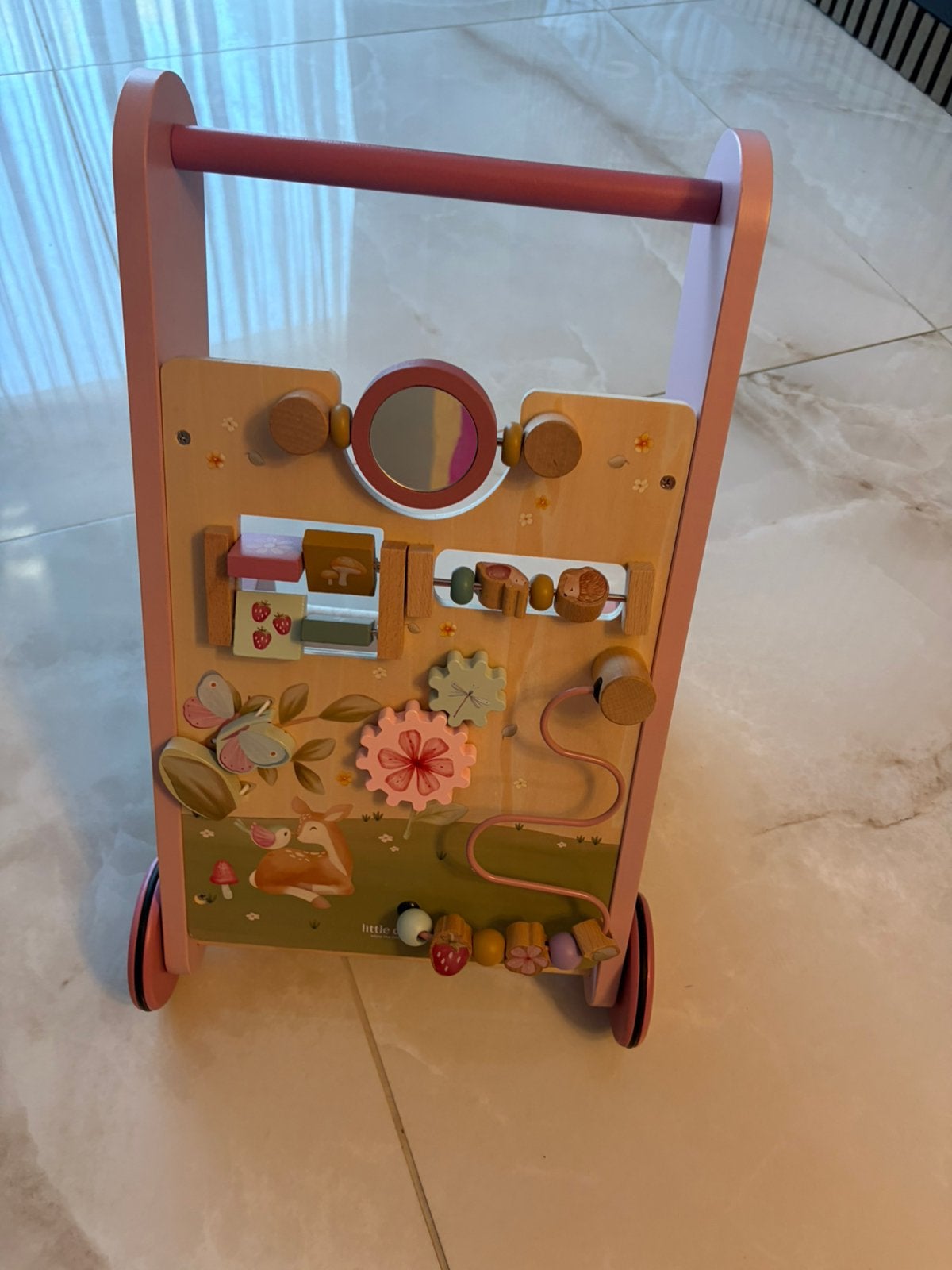 Little dutch babywalker roze, Ophalen of Verzenden, Zo goed als nieuw