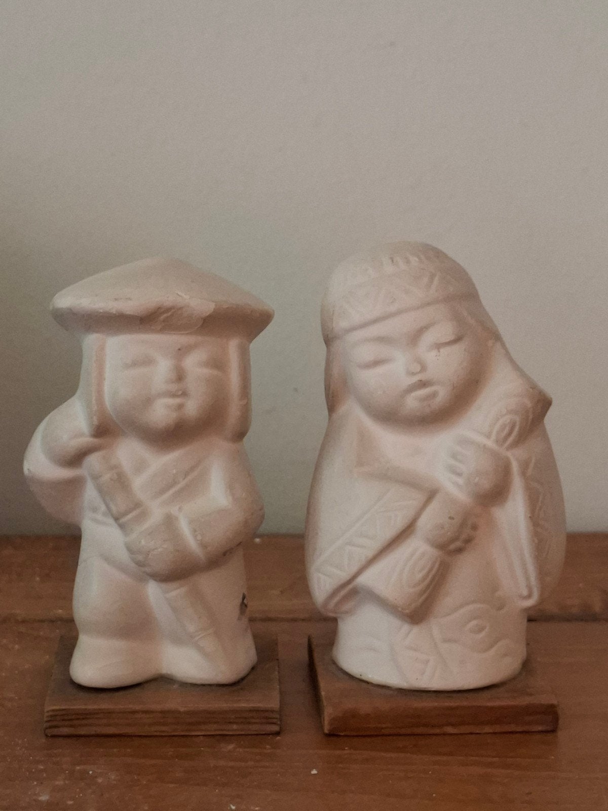 Anno Japanse beeldjes - 8x4cm, Ophalen of Verzenden