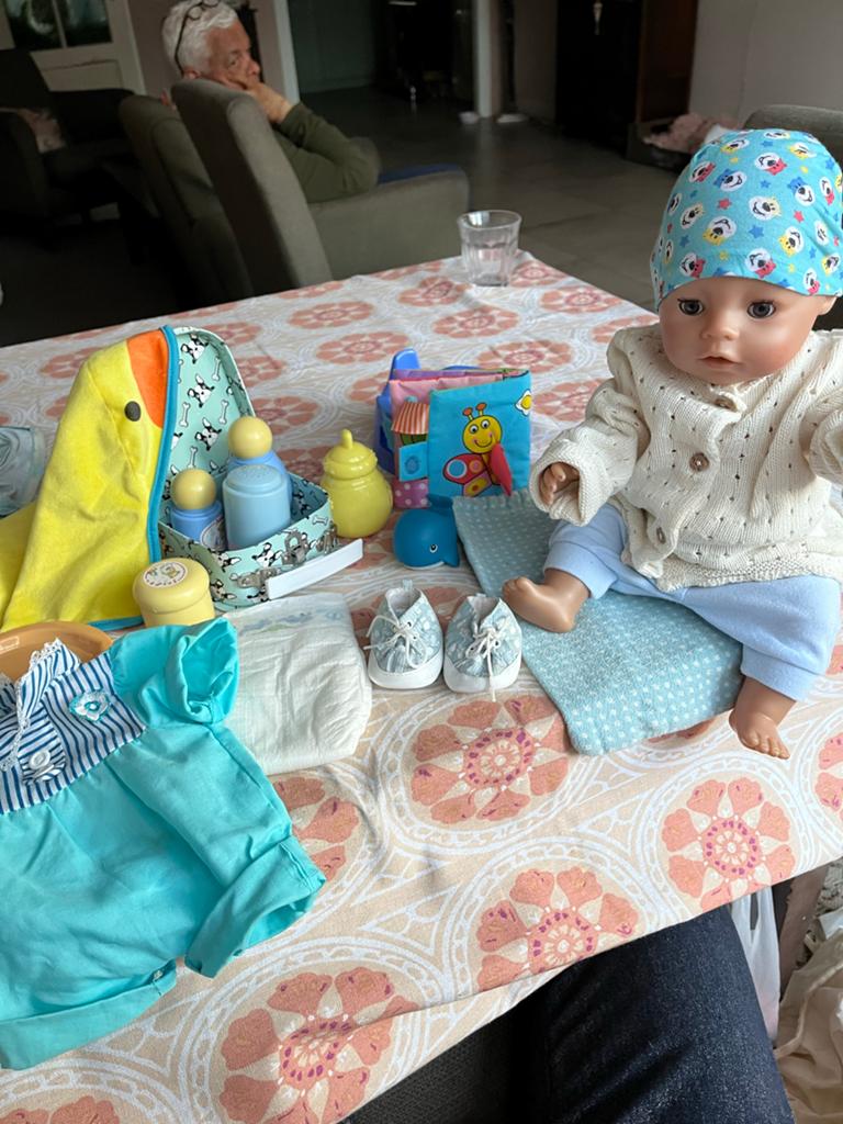 Jongens Baby Born met accessoires, Ophalen of Verzenden, Zo goed als nieuw