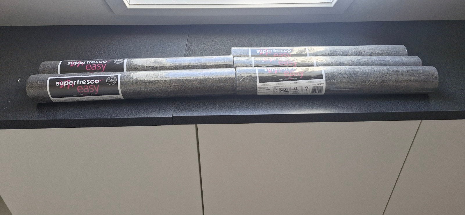 Superfresco Easy Behang Moonstone Black/Gold 5 rollen, Ophalen, Goud