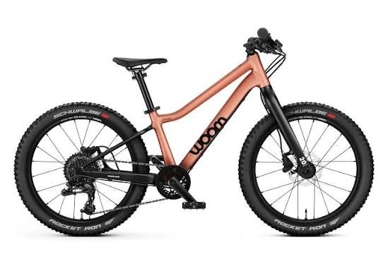 Woom Off 4 kinderfiets, 2 jaar oud, zo goed als nieuw, Ophalen, Zo goed als nieuw, Schijfrem, 20 inch of meer