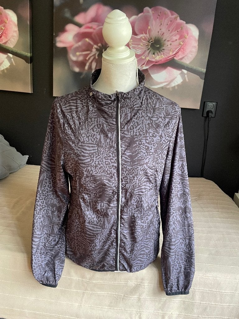 grijs dun sportvest dames, Kleding | Dames, Sportkleding, Gedragen, Overige typen, Maat 38/40 (M), Grijs, Verzenden