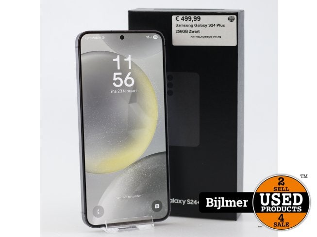Samsung Galaxy S24 Plus 256GB Zwart
