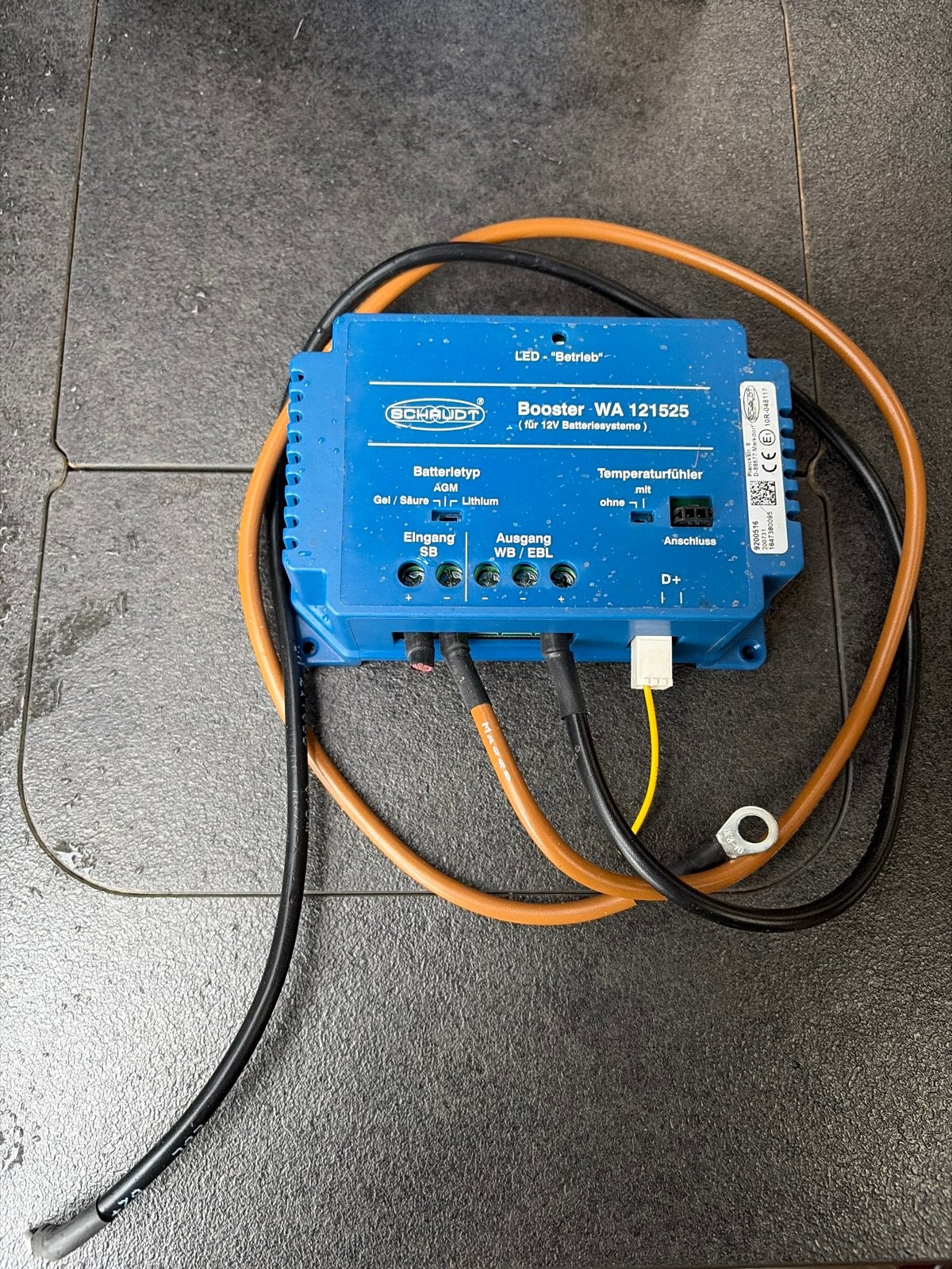 Schaudt Booster WA 121525 voor 12V accusystemen, Ophalen of Verzenden, Gebruikt