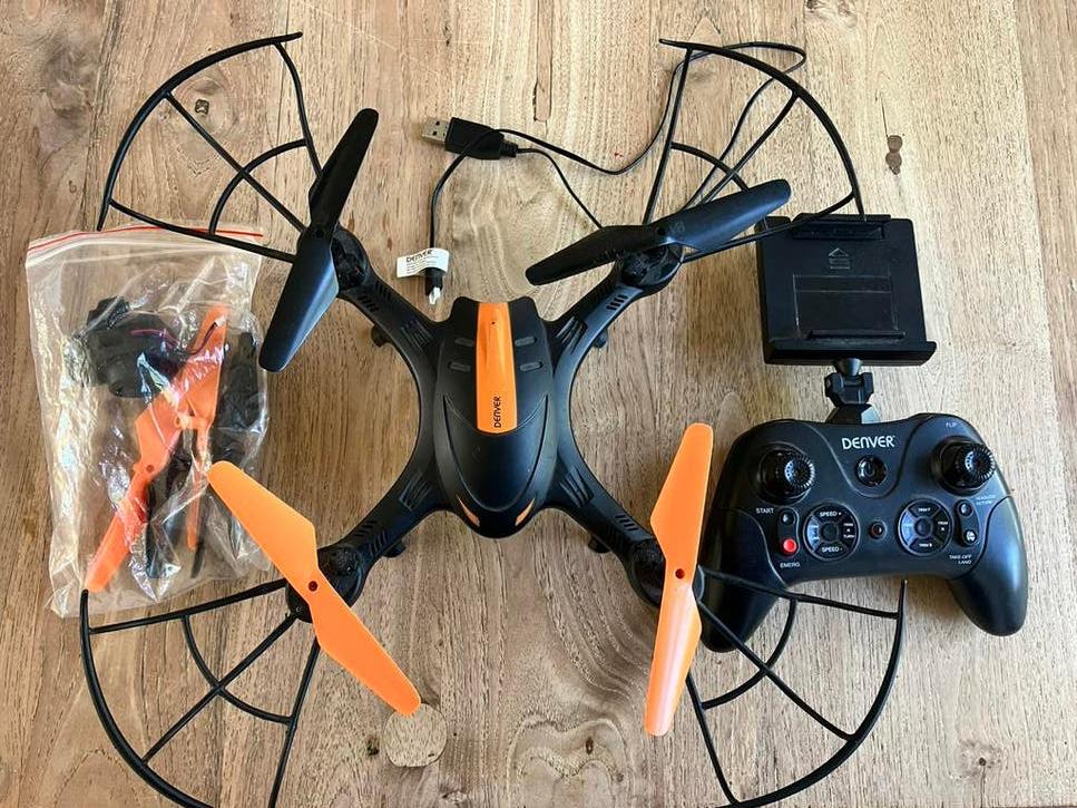 Denver drone DCW 380, Gebruikt, Quadcopter of Multicopter, Met camera, Overige typen