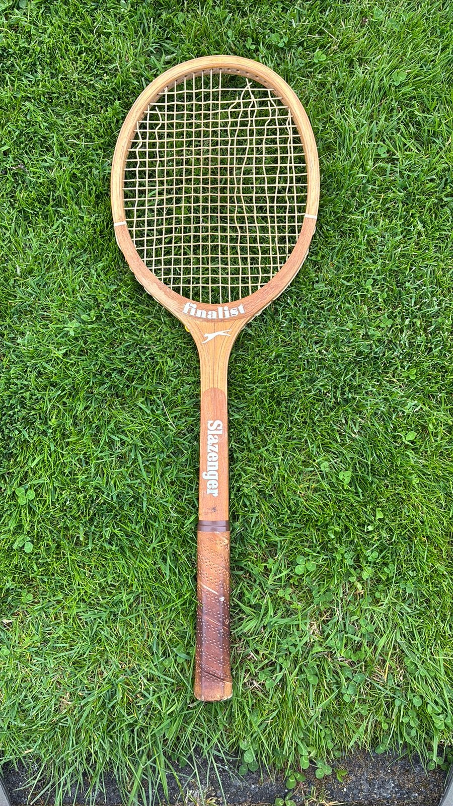2 antieke tennisrackers Slazenger en Spalding, Gebruikt, Racket, L3, Ophalen