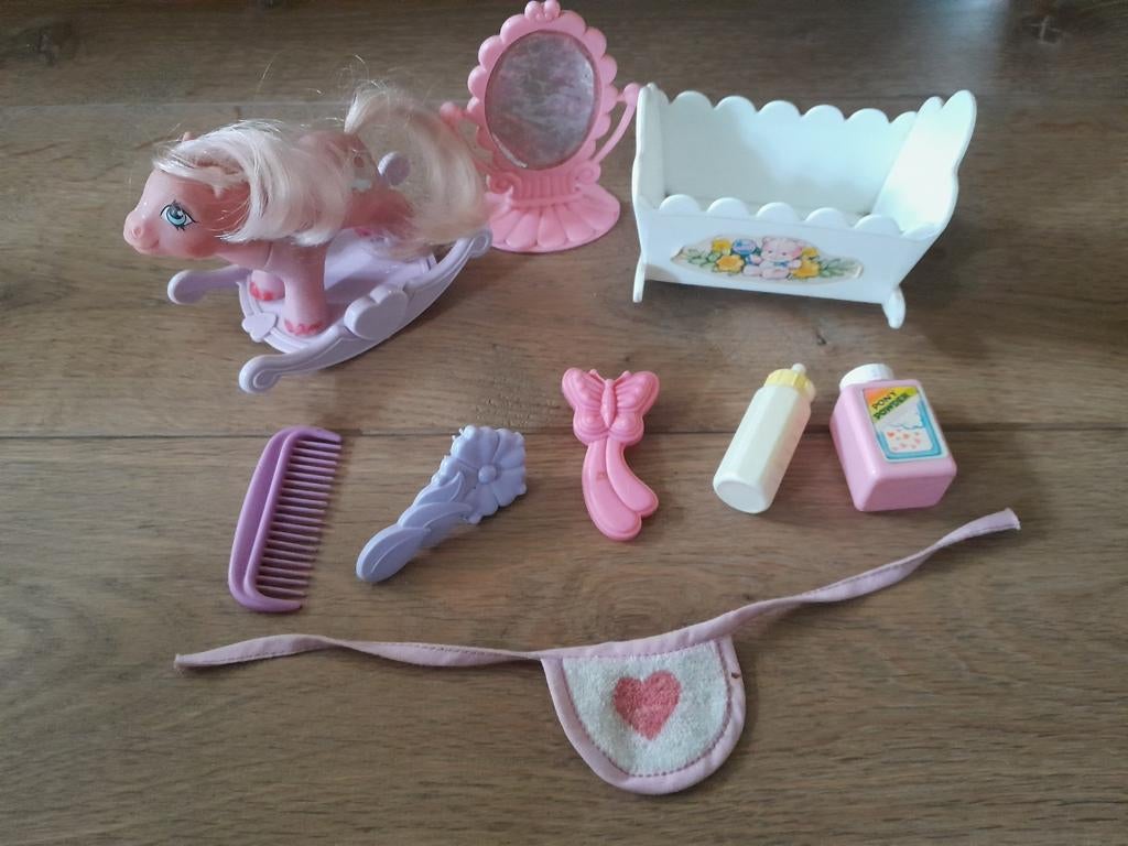 My little pony vintage tiddly winks incl accesoires, Ophalen of Verzenden, Zo goed als nieuw