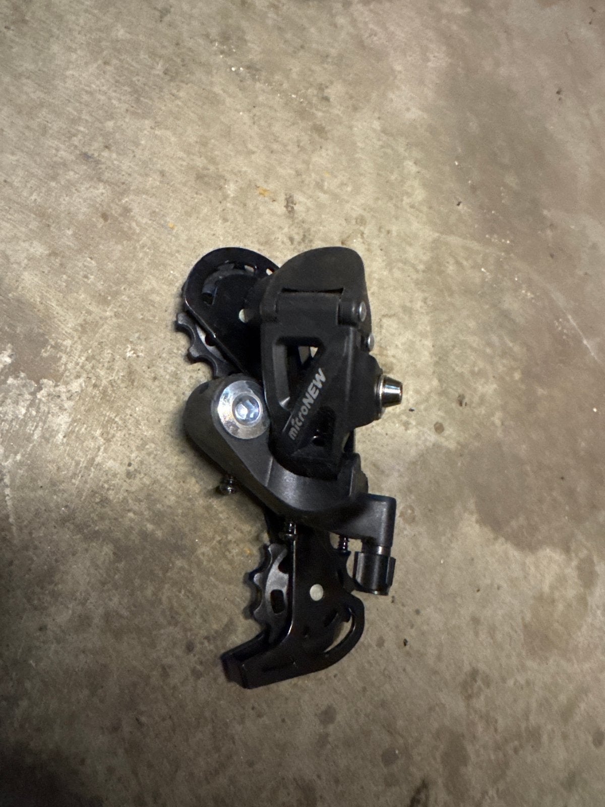 Micronew Derailleur - nieuw, Ophalen, Zo goed als nieuw, Derailleur of Ketting, Aluminium
