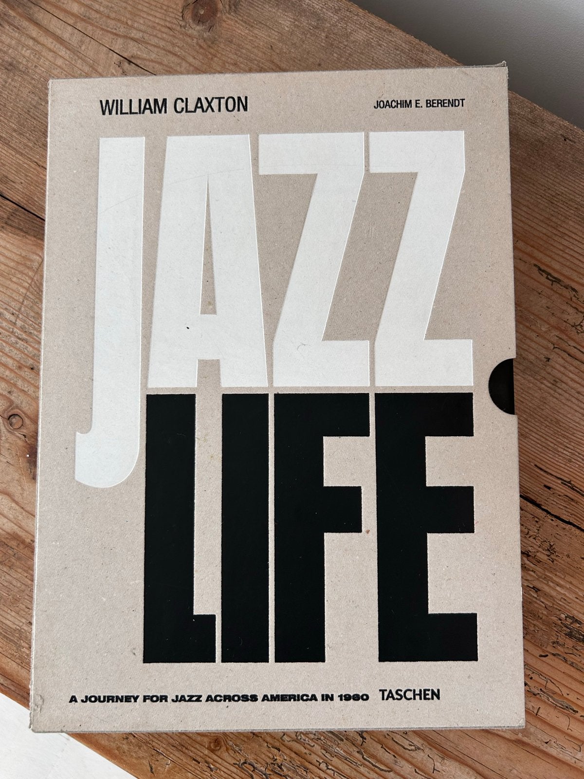 Koffietafelboek: Jazz Life - William Claxton & Joachim E. Be, Ophalen of Verzenden, Gelezen, Genre of Stijl