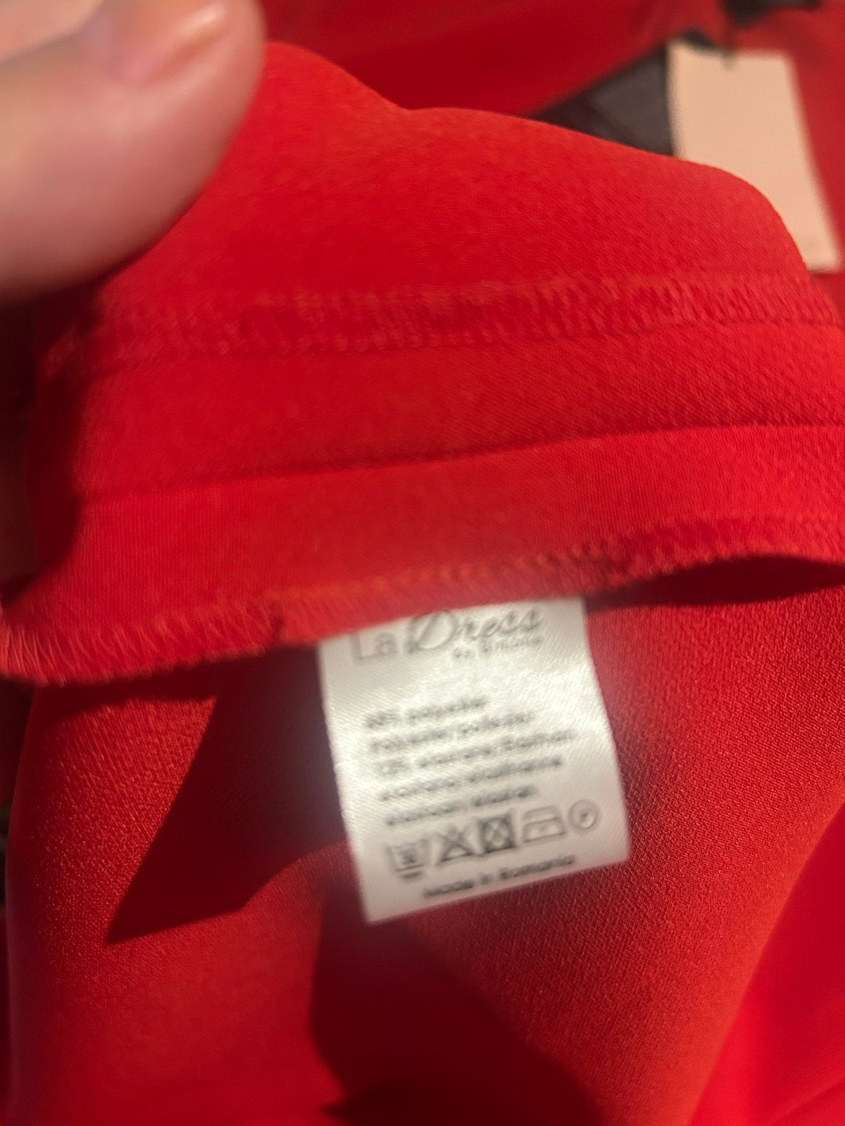 LaDress by Simone rode jurk, maat XXXL, Ophalen of Verzenden, Nieuw, Maat 46/48 (XL) of groter, Rood