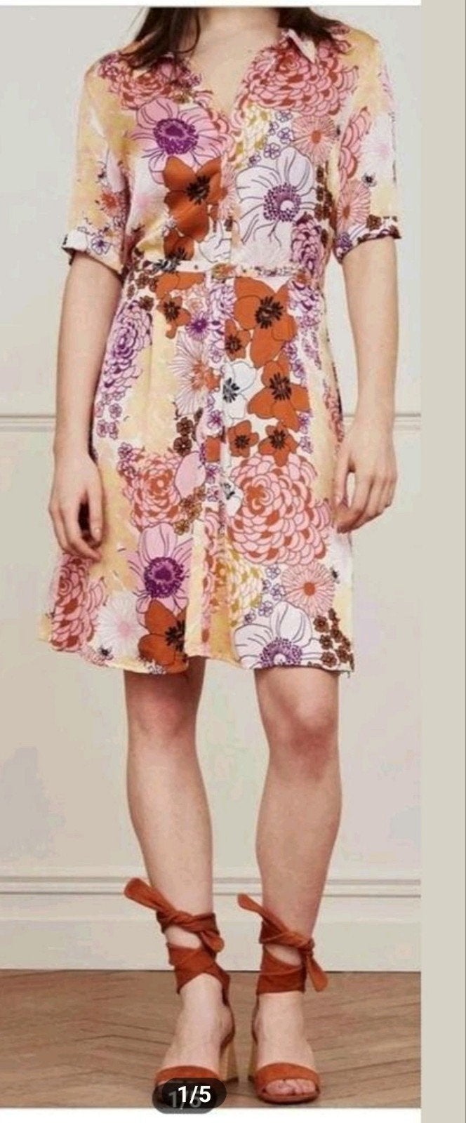 Fabienne Chapot Mila Tess jurk maat 38 *nieuw *, Kleding | Dames, Jurken, Fabienne Chapot, Ophalen of Verzenden, Nieuw, Maat 38/40 (M)