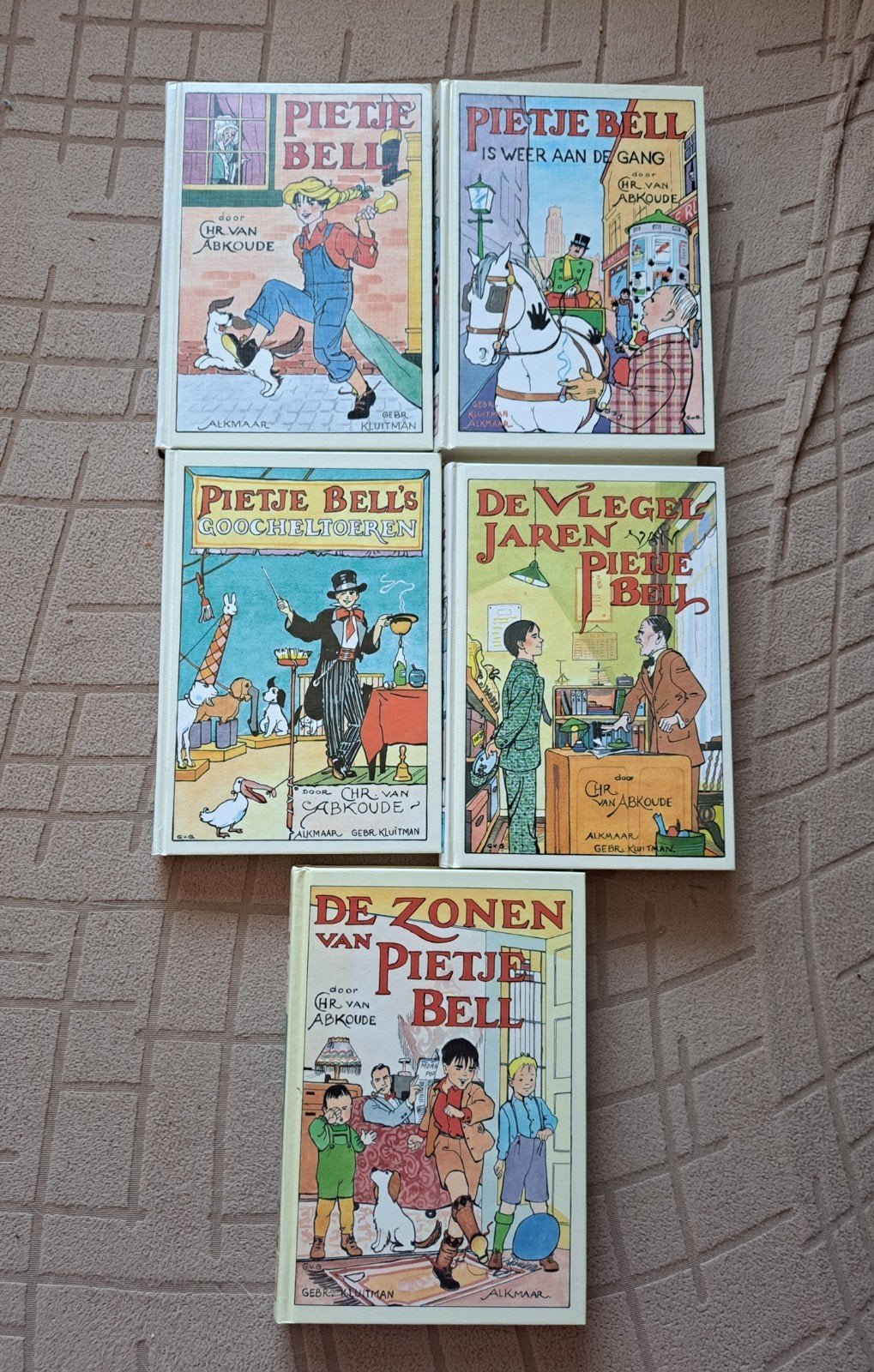 leesboeken Pietje Bell, Ophalen of Verzenden, Zo goed als nieuw, Chris van Abkoude, Fictie