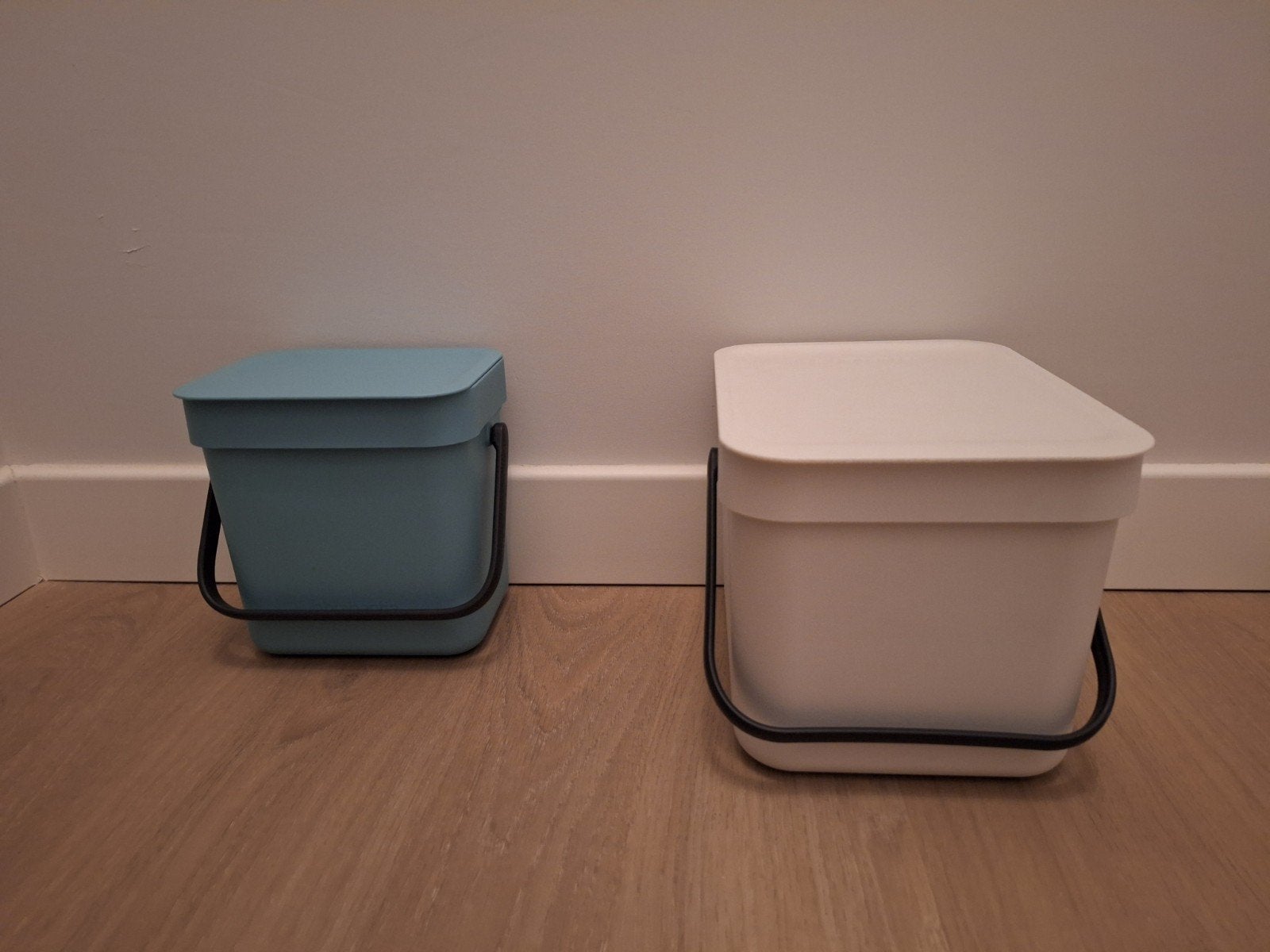 Afvalemmertjes Brabantia, Minder dan 10 liter, Ophalen of Verzenden, Zo goed als nieuw, Kunststof