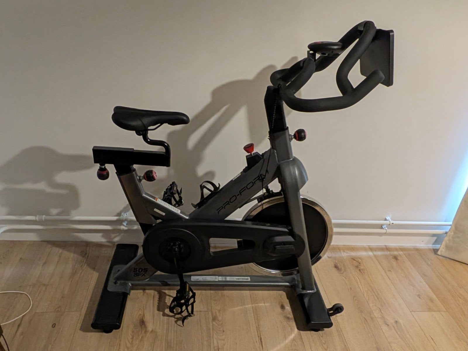 ProForm 505 SPX spinningfiets – zo goed als nieuw!, Ophalen, Spinningfiets, Zo goed als nieuw, Metaal