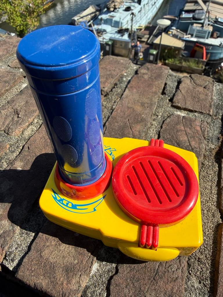 Fiets claxon sirene zonder batterijen, Ophalen of Verzenden, Gebruikt