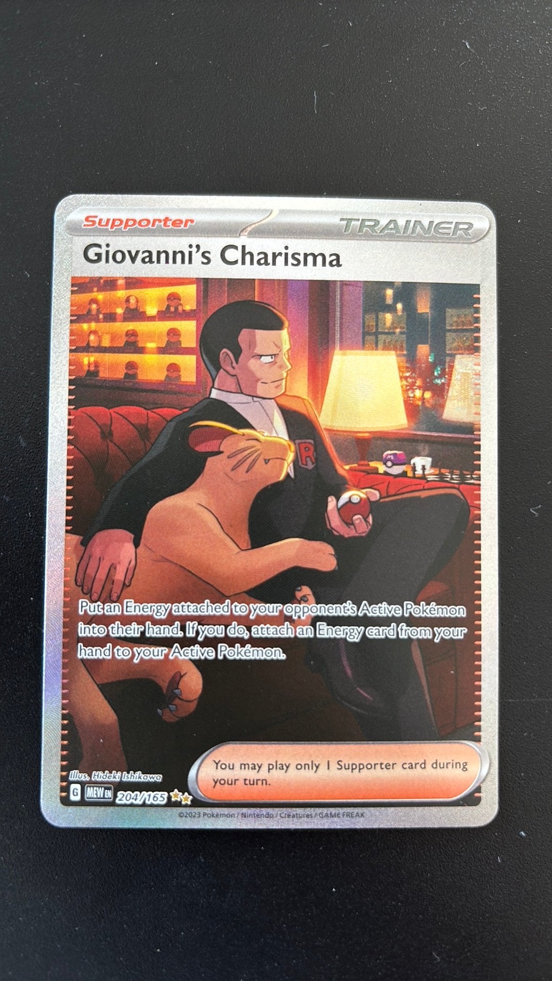 Giovanni’s Charisma 204/165 (151 set), Hobby en Vrije tijd, Verzenden, Nieuw, Losse kaart