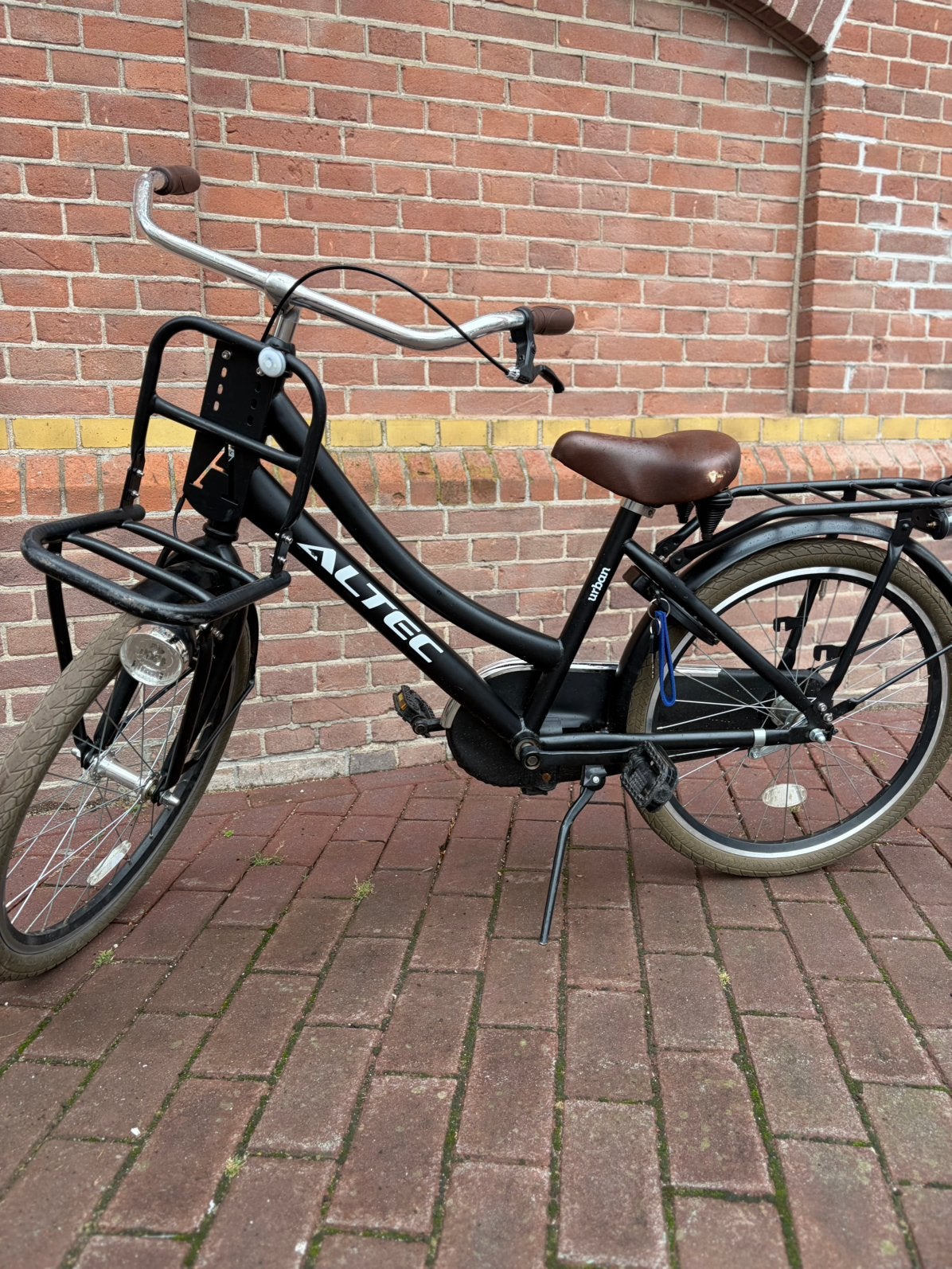 Fiets 22 inch | Altec | zwart, Ophalen, Zo goed als nieuw, 22 inch