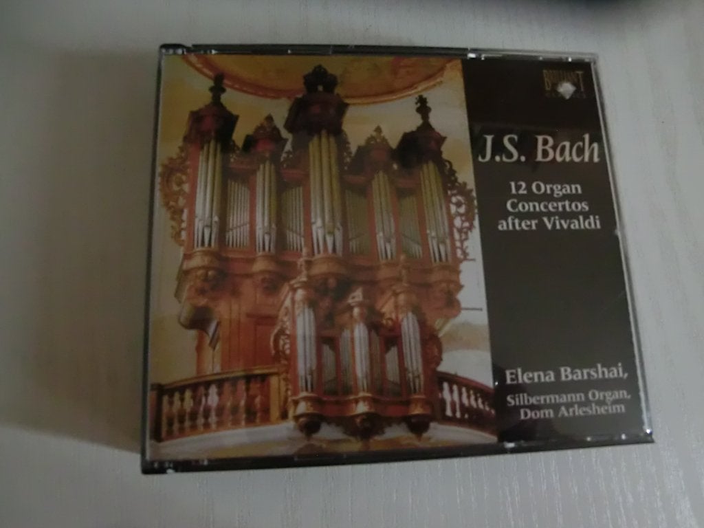J.S. Bach 12 Organ Concertos after Vivaldi 2 CD’s, Inclusief boekje, Boxset, Overige typen, Ophalen of Verzenden