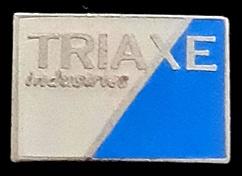 Triaxe industries pin, Verzenden, Nieuw, Transport, Speldje of Pin