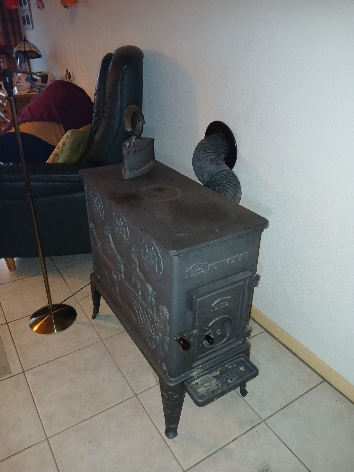 Houtkachel Dovre 300 CB, Ophalen of Verzenden, Zo goed als nieuw, Hout, Houtkachel