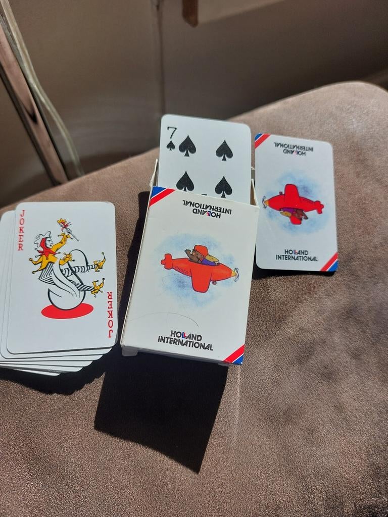 Kleine stok speelkaarten Holland International, Verzamelen, Speelkaarten, Jokers en Kwartetten, Ophalen of Verzenden, Zo goed als nieuw
