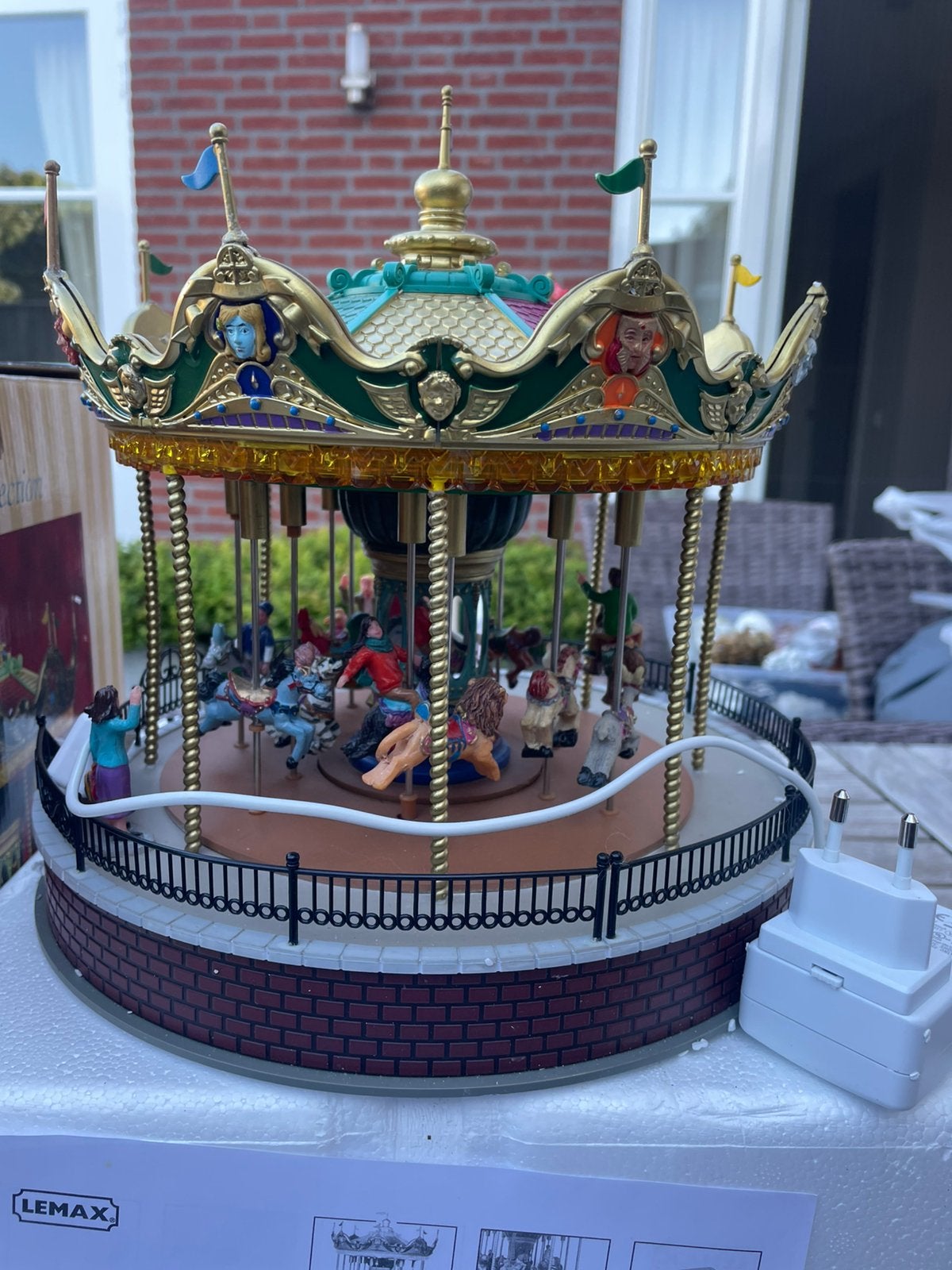 Lemax Carousell, Ophalen, Zo goed als nieuw