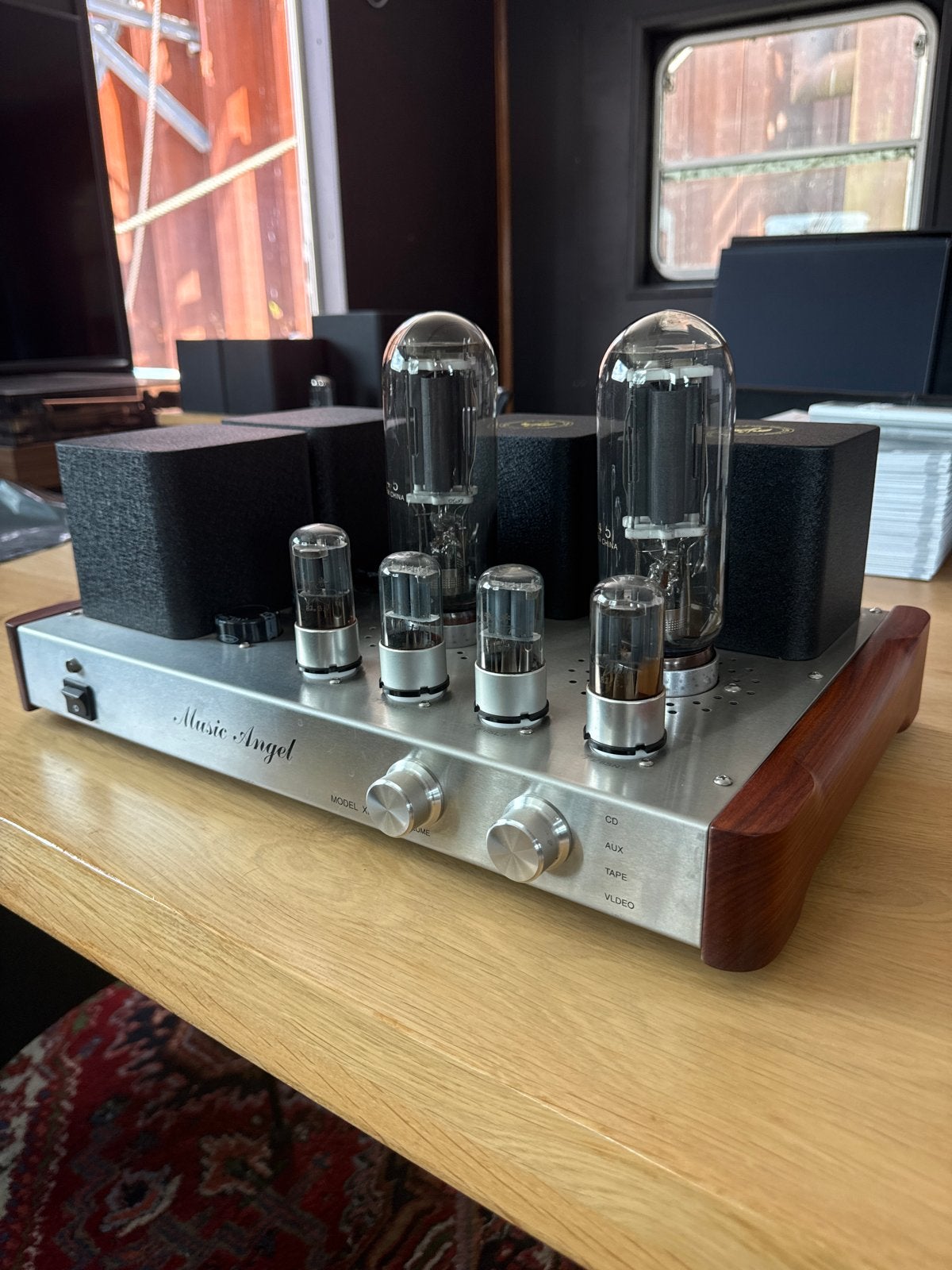 Music Angel XD-SE Stereo Buizenversterker 845, Audio, Tv en Foto, Versterkers en Receivers, Overige merken, Gebruikt, Ophalen of Verzenden