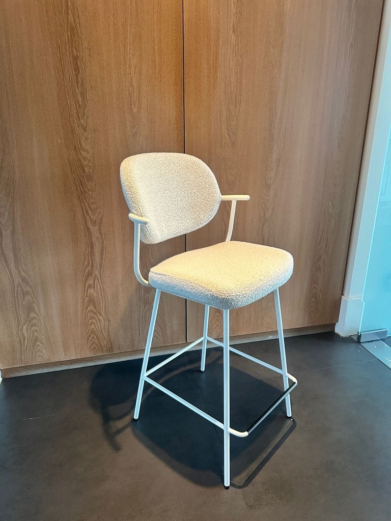 2 designer barstoelen, Huis en Inrichting, Ophalen, Met voetsteun, 60 tot 90 cm, Nieuw