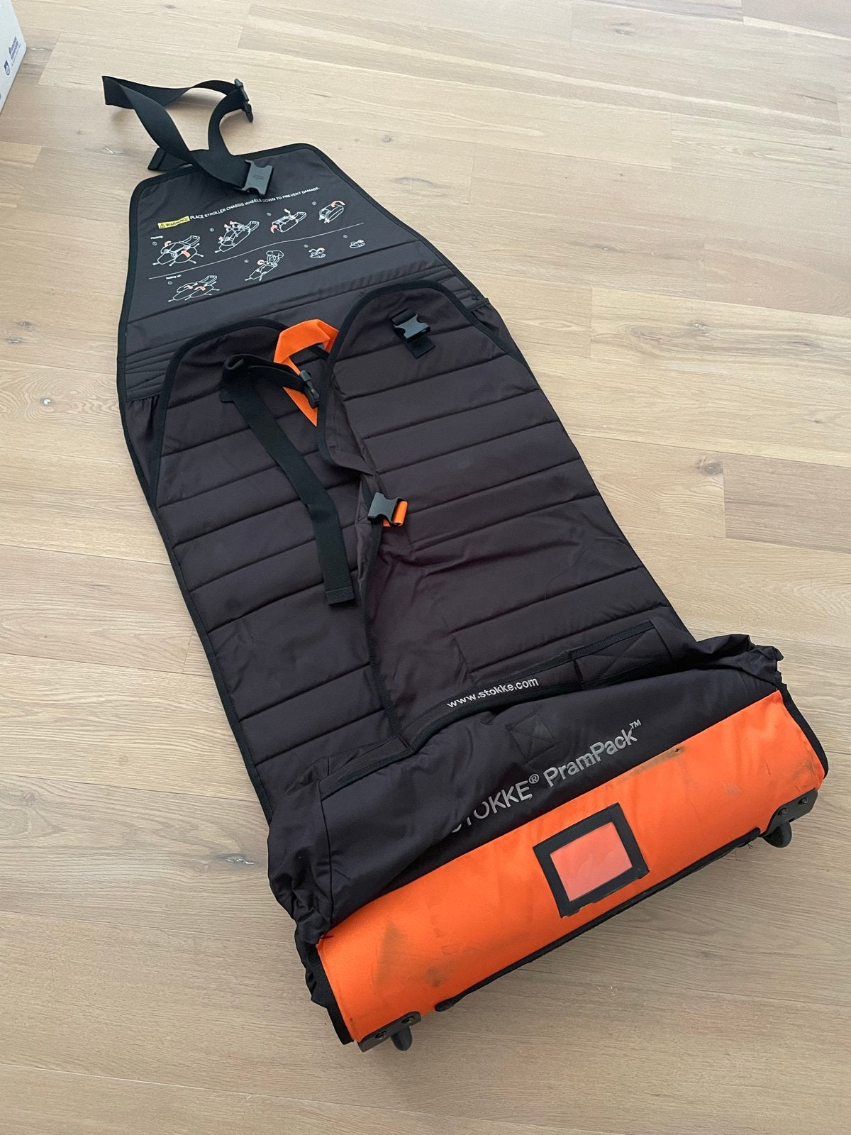 Stokke PramPack reistas voor kinderwagen, Kinderen en Baby's, Kinderwagens en Combinaties, Ophalen, Gebruikt, Kinderwagen, Overige merken