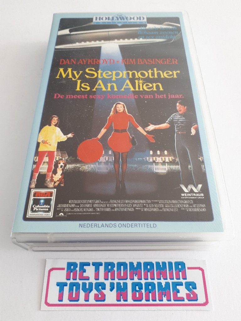 vhs komedie - my stepmother is an alien, Alle leeftijden, Verzenden, Zo goed als nieuw, Komedie