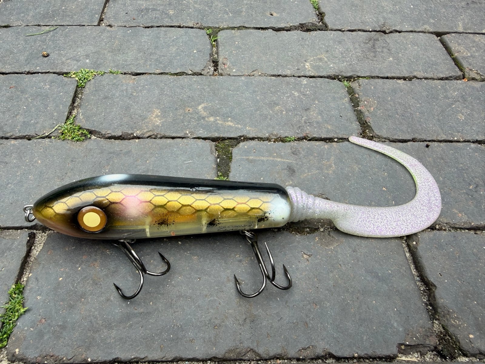 Mooie jerkbait in nieuwstaat, Ophalen of Verzenden, Nieuw, Kunstaas