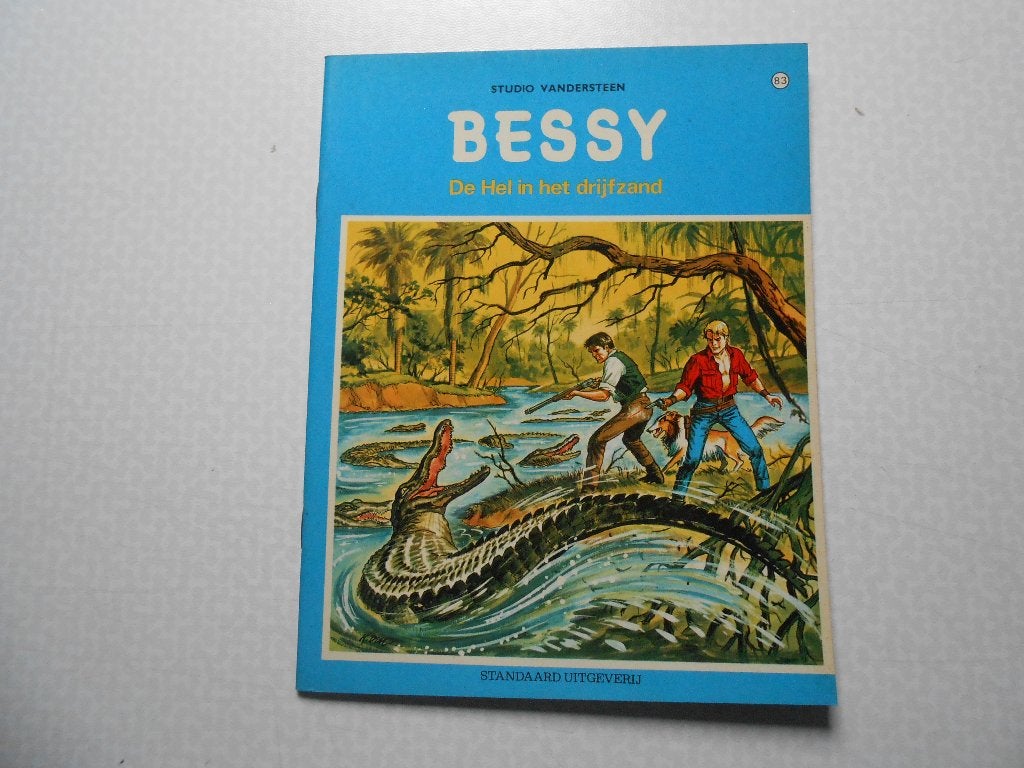 Bessy 83 De hel in het drijfzand 1970 1 ste druk., Willy Vandersteen, Eén stripboek, Nieuw, Ophalen of Verzenden