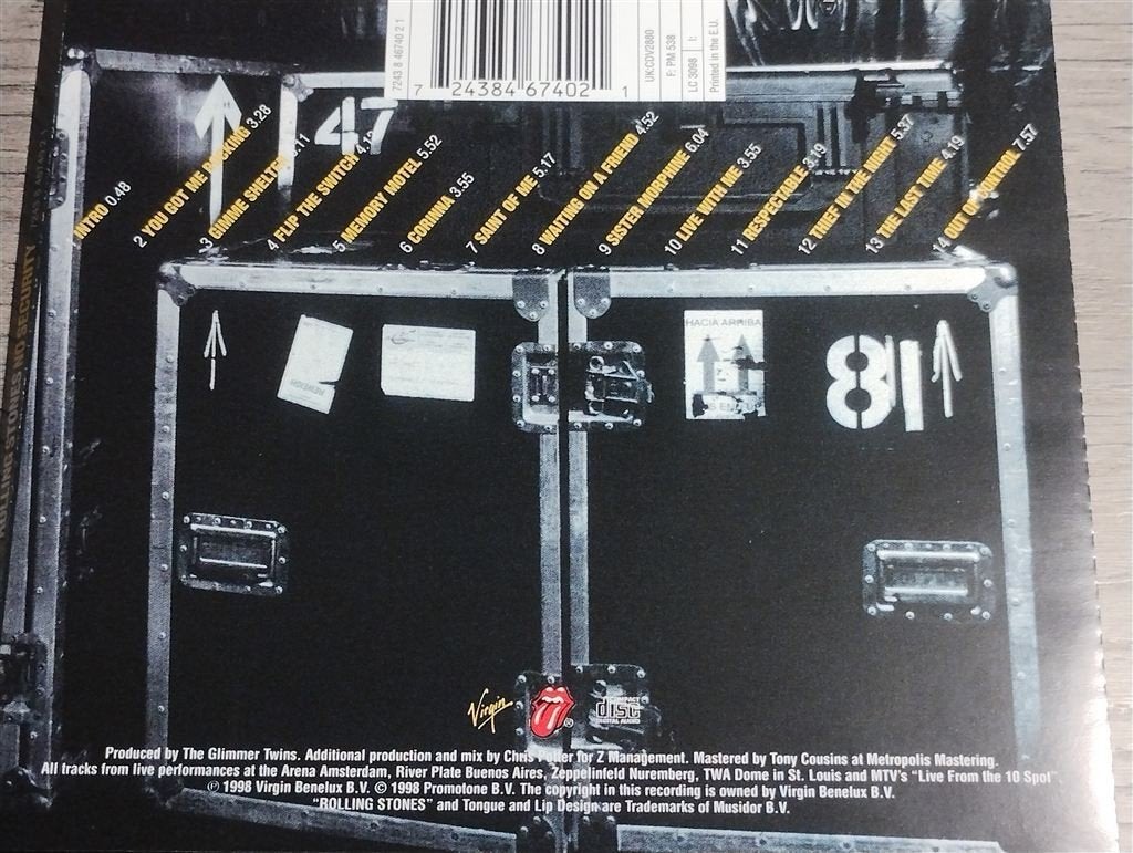 The Rolling Stones - No Security, Ophalen of Verzenden, Zo goed als nieuw, Poprock