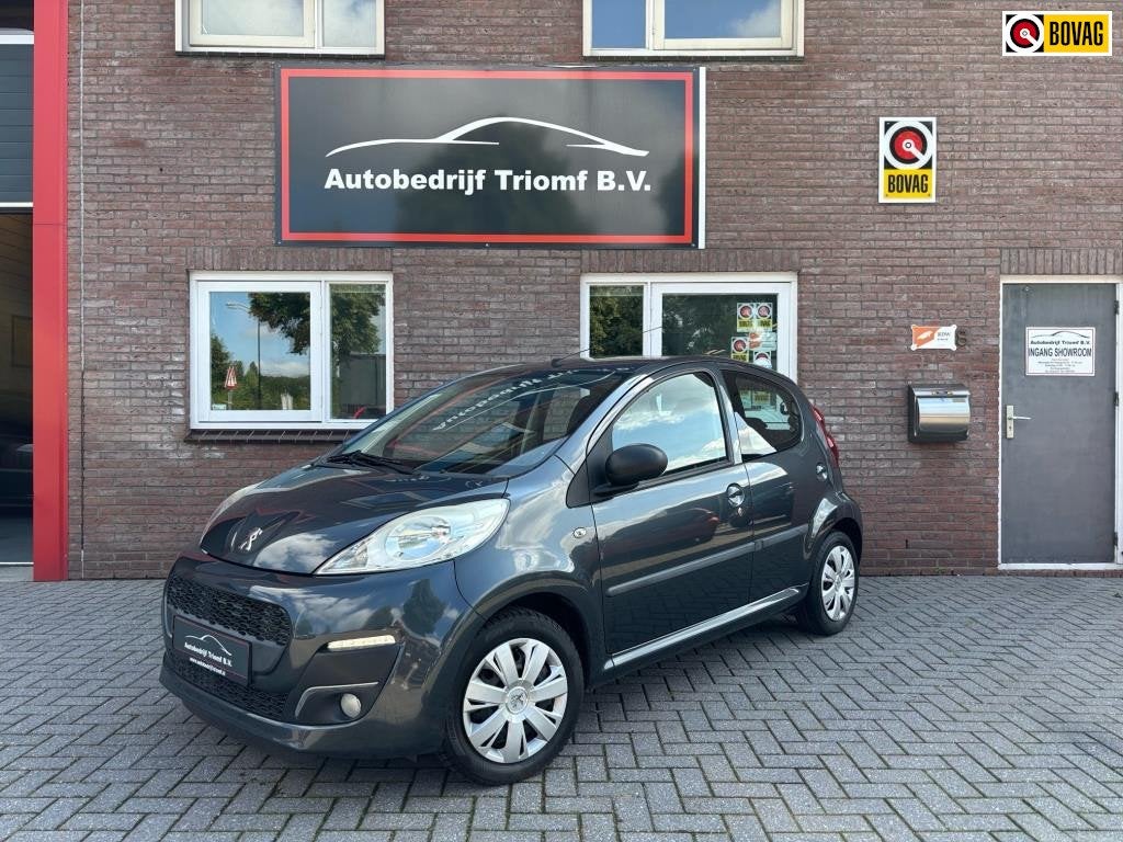 Peugeot 107 12 maanden garantie..!, Voorwielaandrijving, Euro 5, Stof, Gebruikt