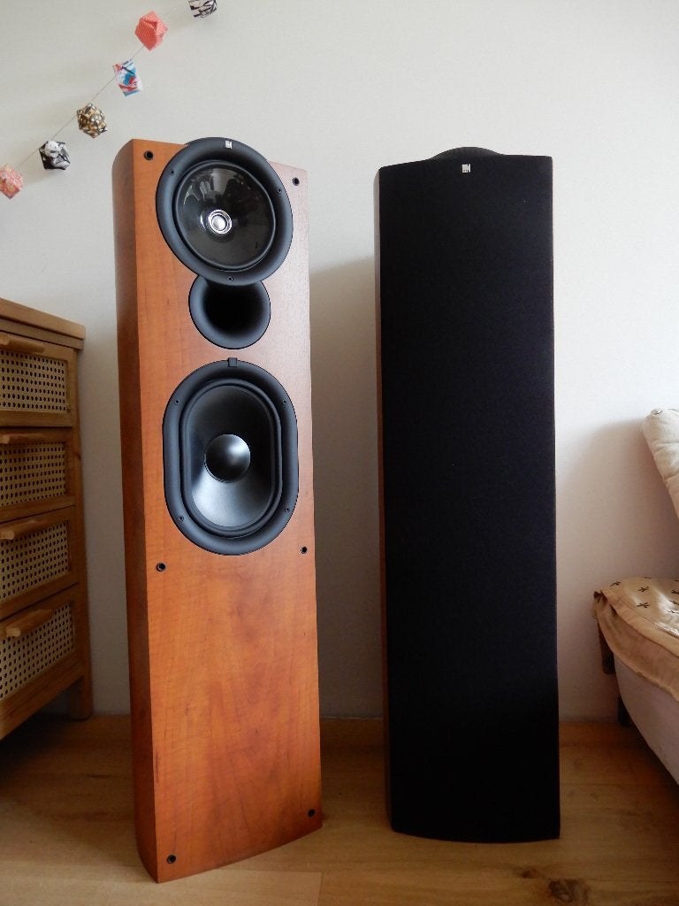 KEF Q serie Q7 Uni-Q 3-wegs Basreflex dark apple speakers, Audio, Tv en Foto, Luidsprekers, Stereo speakers, KEF, Ophalen, 150 watt of meer