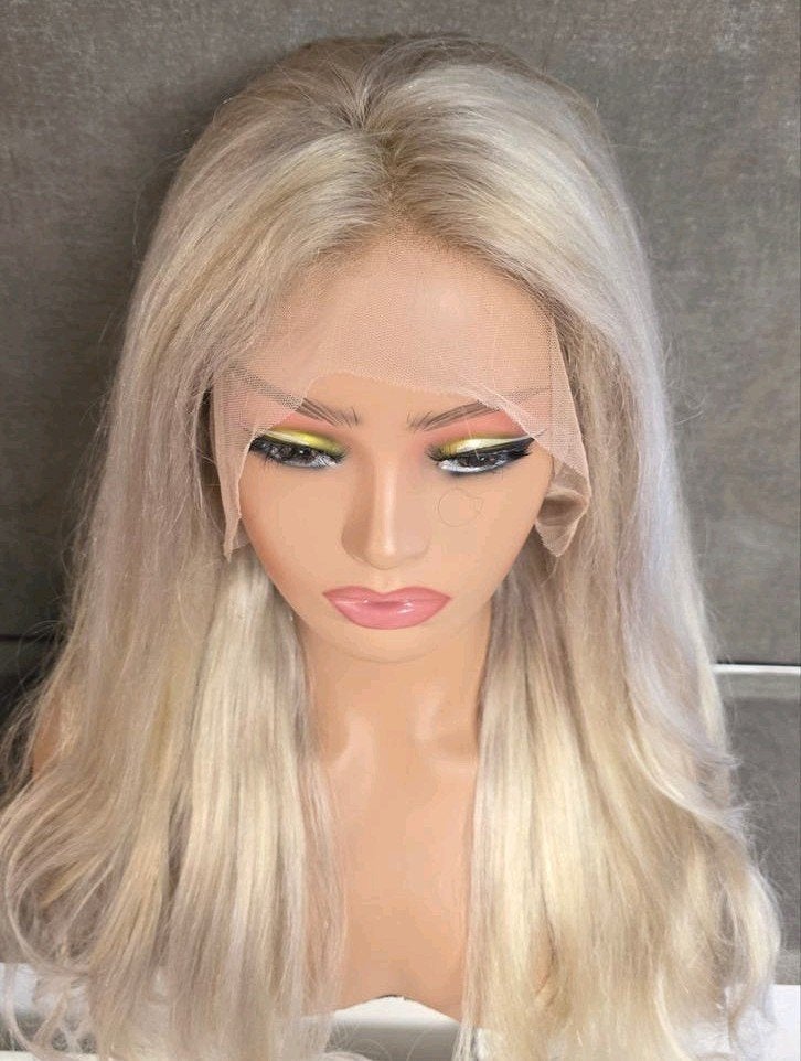 full lace wig echt haar, Ophalen of Verzenden, Nieuw, Pruik of Haarverlenging
