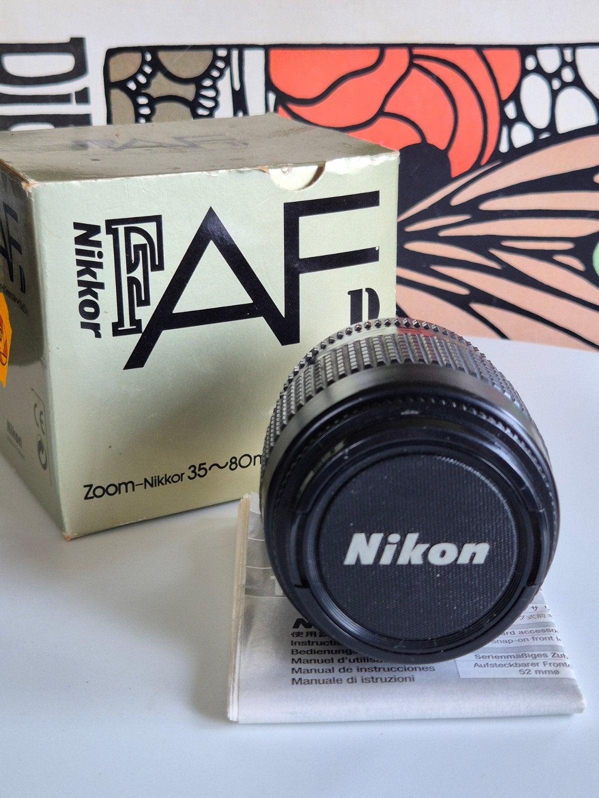 Nikon AF Nikkor 35-80mm f/4-5.6 D lens – Compleet in doos, Info@nikon.com, Nikon, Ophalen of Verzenden, Zo goed als nieuw
