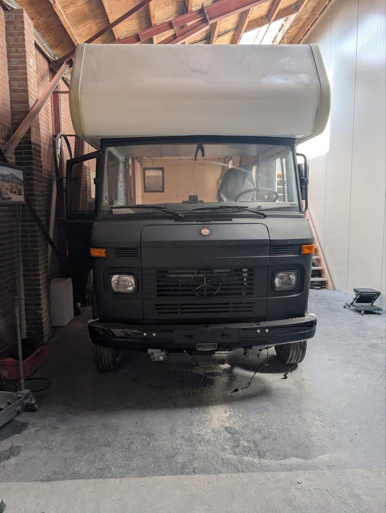 Uniek Alkoof Camper Project - Mercedes 150pk, Belastingvrij, Caravans en Kamperen, Campers, Alkoof, Mercedes-Benz, Diesel, Mercedes