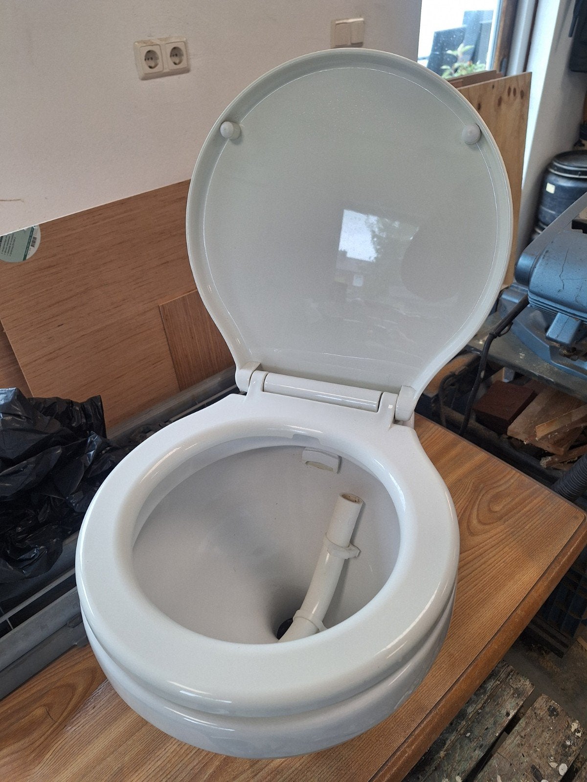 Allpa elektrisch toilet 12v, Watersport en Boten, Ophalen, Gebruikt, Kombuis en Sanitair, Zeilboot of Motorboot